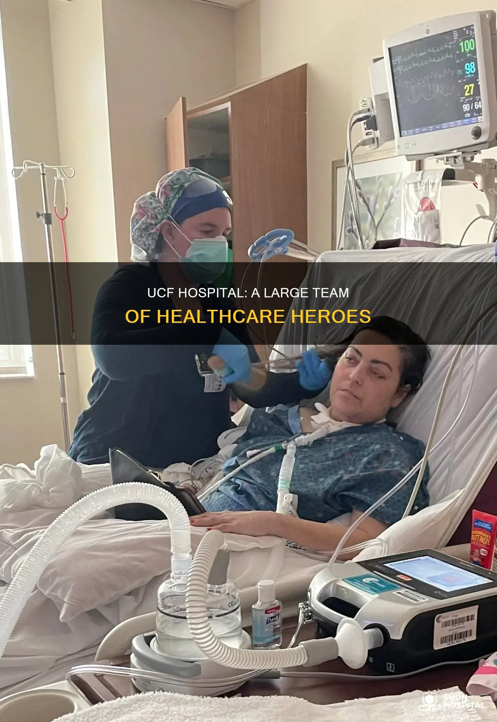 how many employees does ucf hospital have