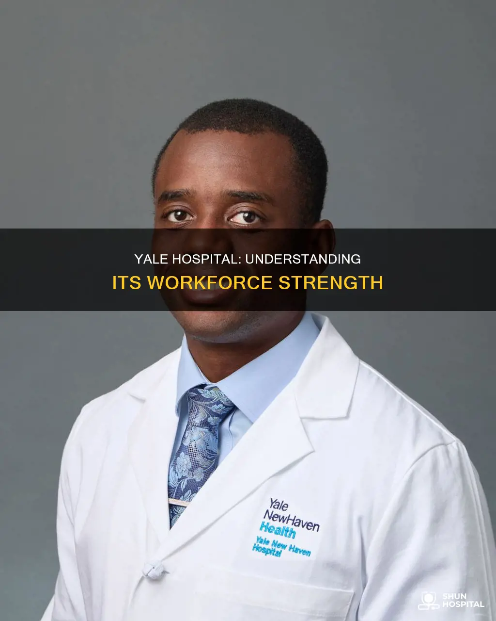 how many employees does yale hospital have