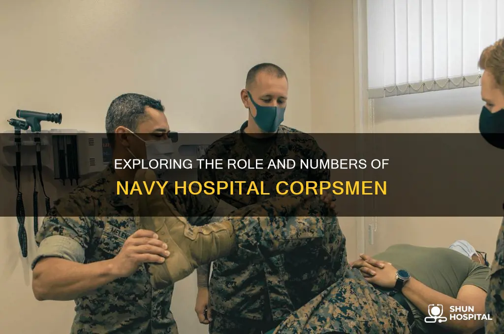 how many enlisted navy are in the hospital corpsman rate