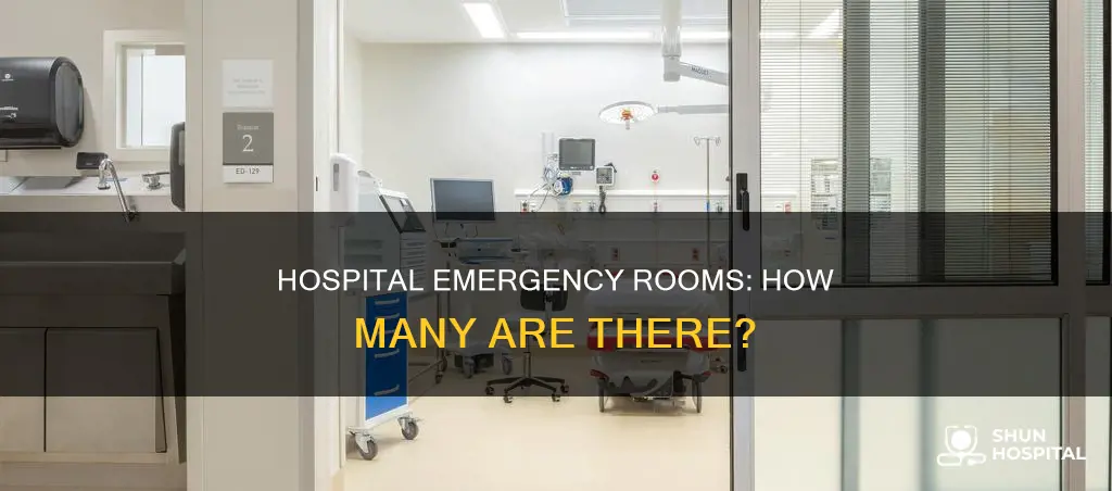how many er does a hospital have