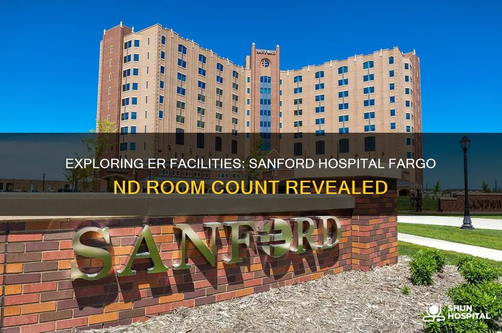 how many er rooms in sanford hospital fargo nd