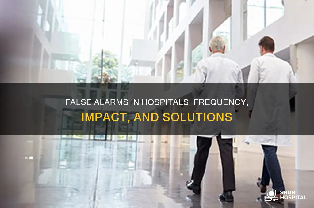 how many false alarms hospital