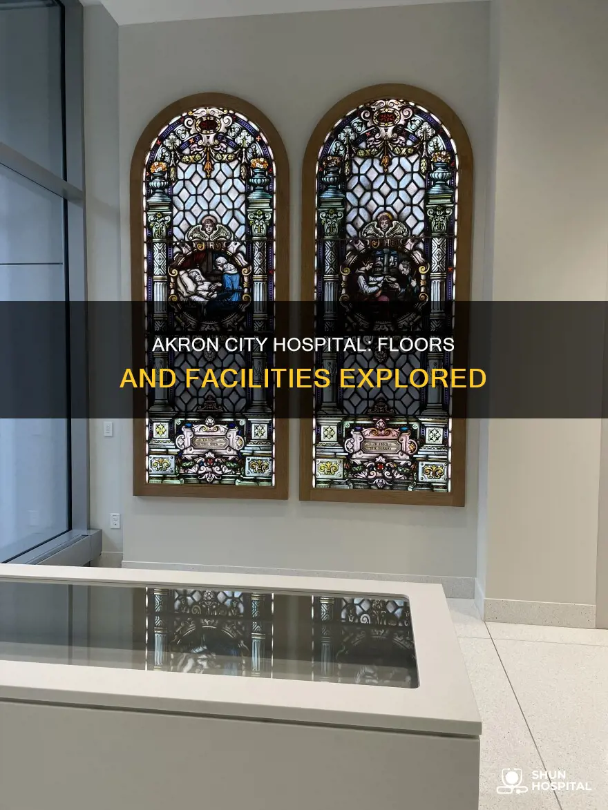 how many floors at akron city hospital