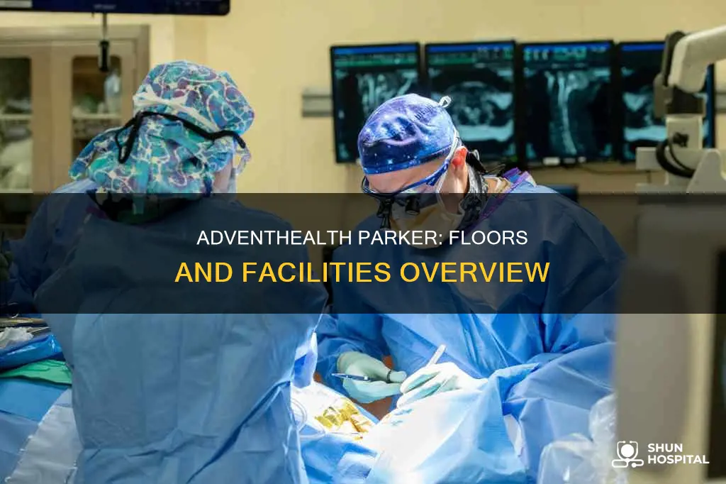 how many floors at parker adventist hospital