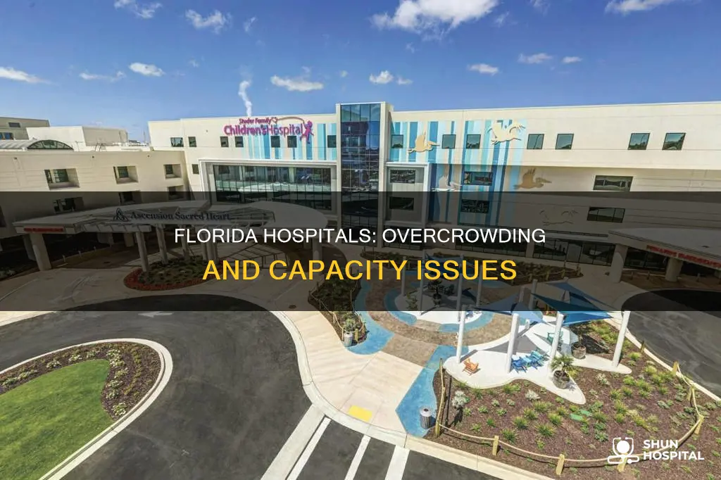 how many florida hospitals are at capacity