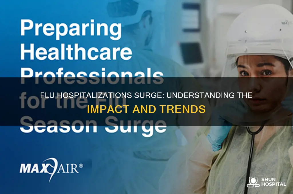 how many flu hospitalizations