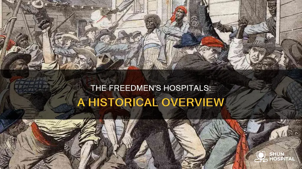how many freedmens bureau hospitals were there