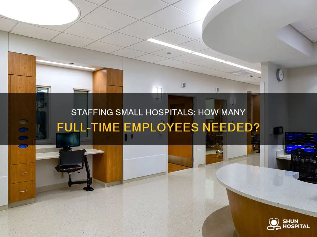 how many ftes for a small hospita
