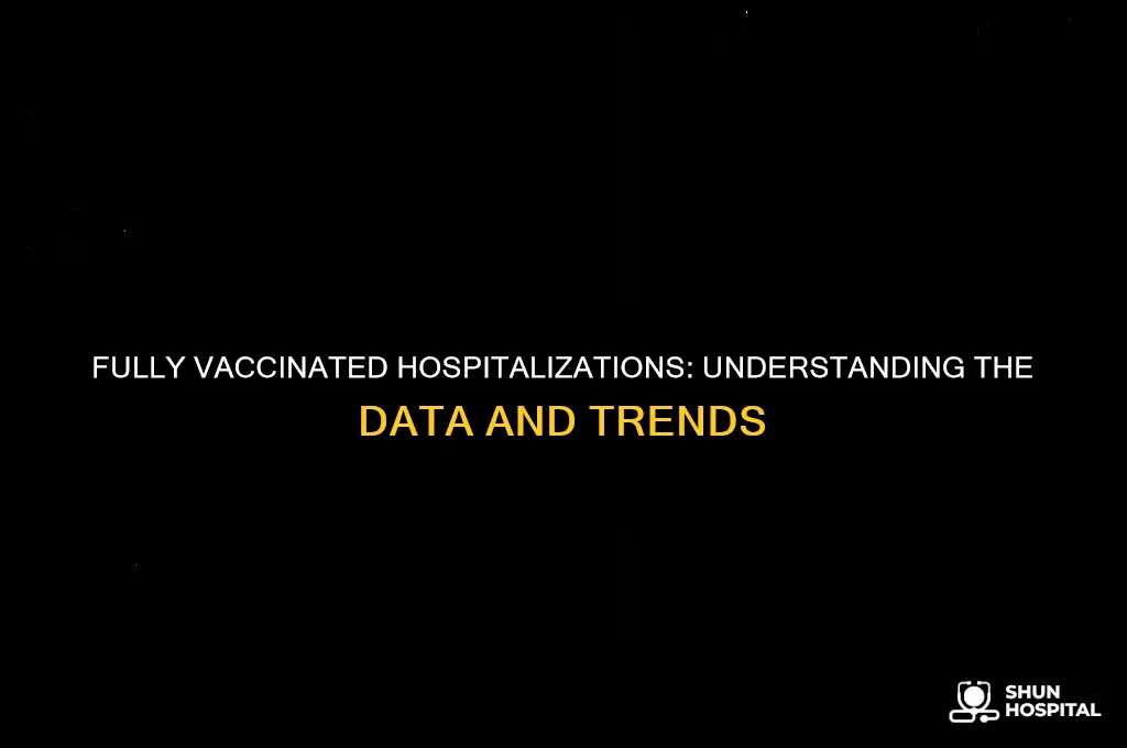 how many fully vaccinated hospitalized