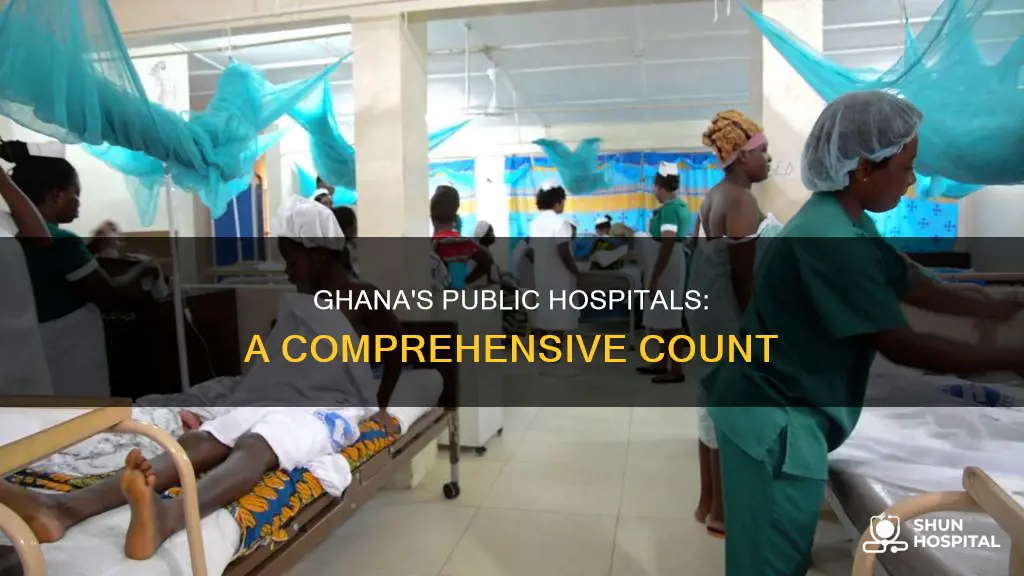 how many government hospitals are in ghana