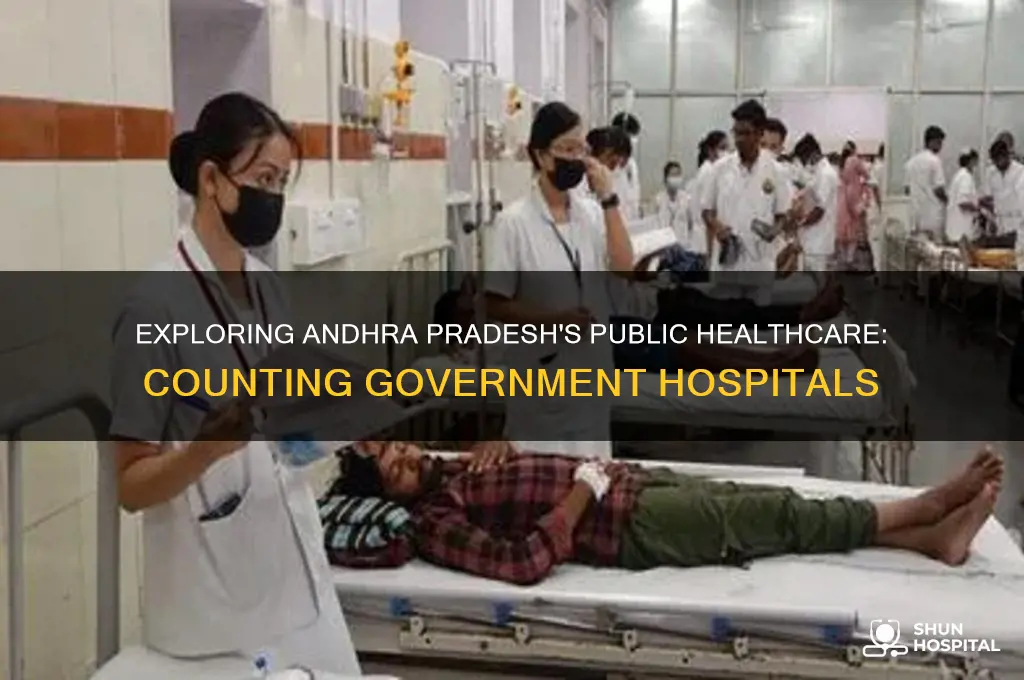 how many government hospitals are there in andhra pradesh