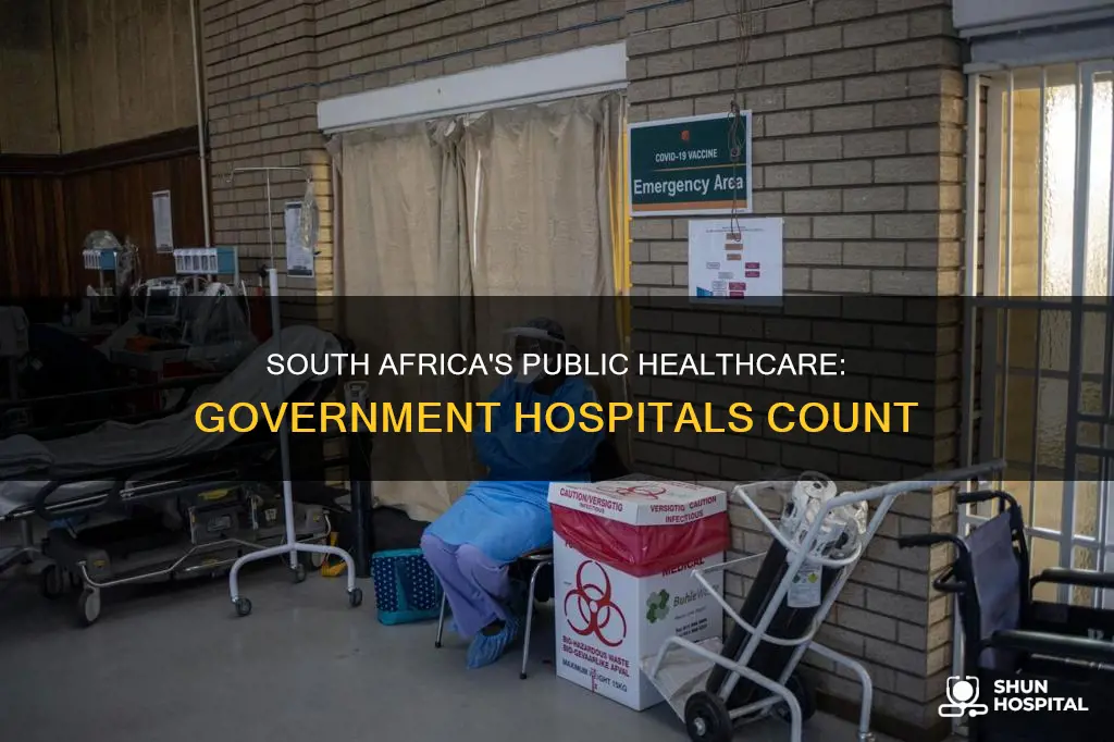 how many government hospitals in south africa