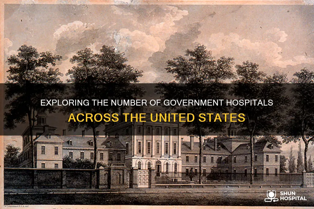 how many government hospitals usa