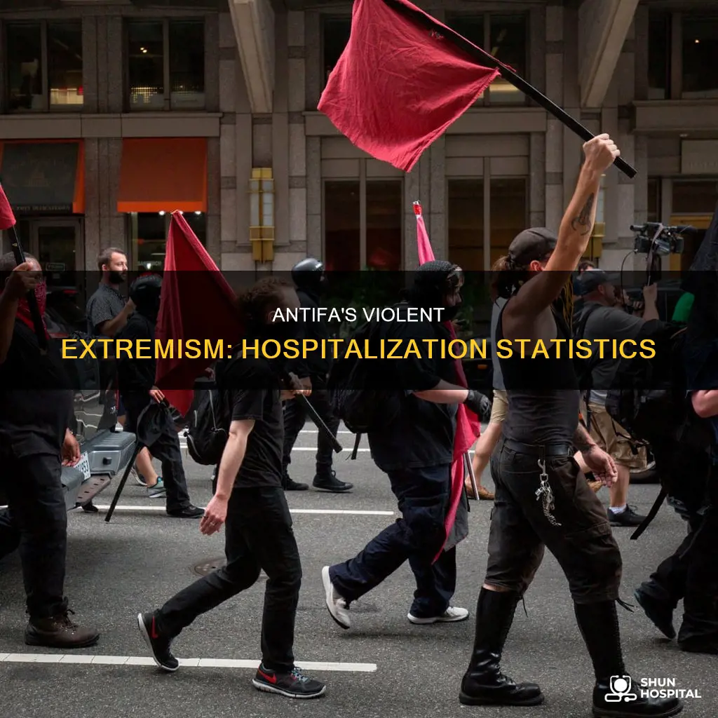 how many have been hospitalized by antifa