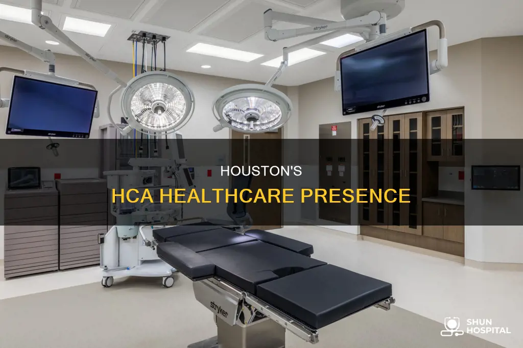 how many hca hospitals are in houston