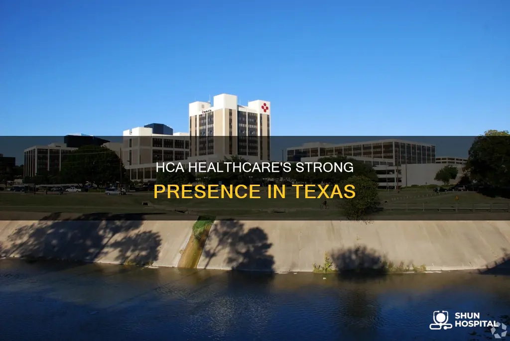 how many hca hospitals are in texas