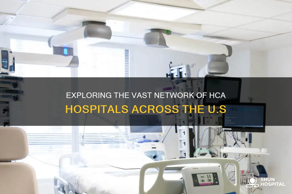how many hca hospitals are in the united states