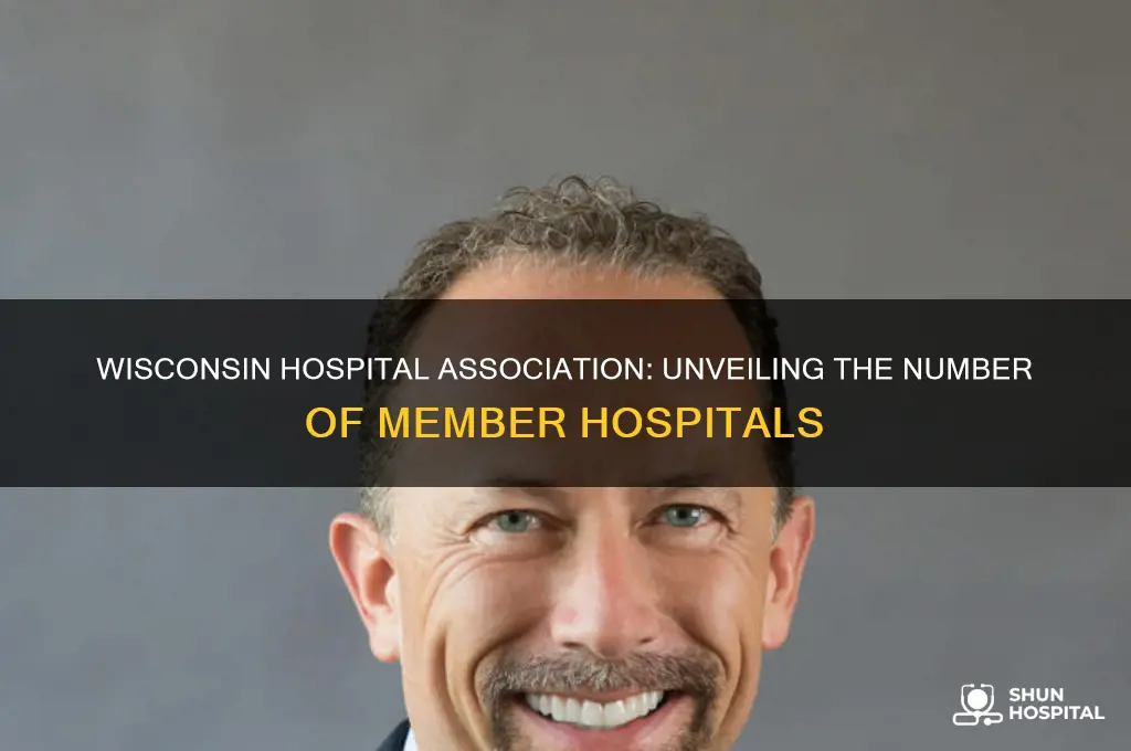 how many hosiptals are part of the wisconsin hospital association