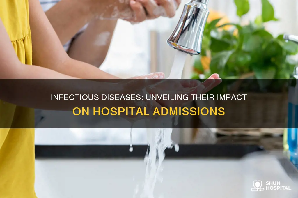 how many hospital admissions are related to infectious diseases