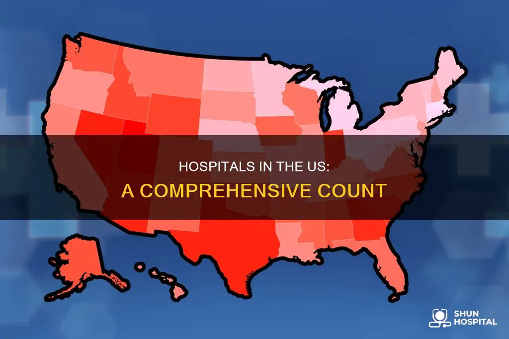 how many hospital are in the us