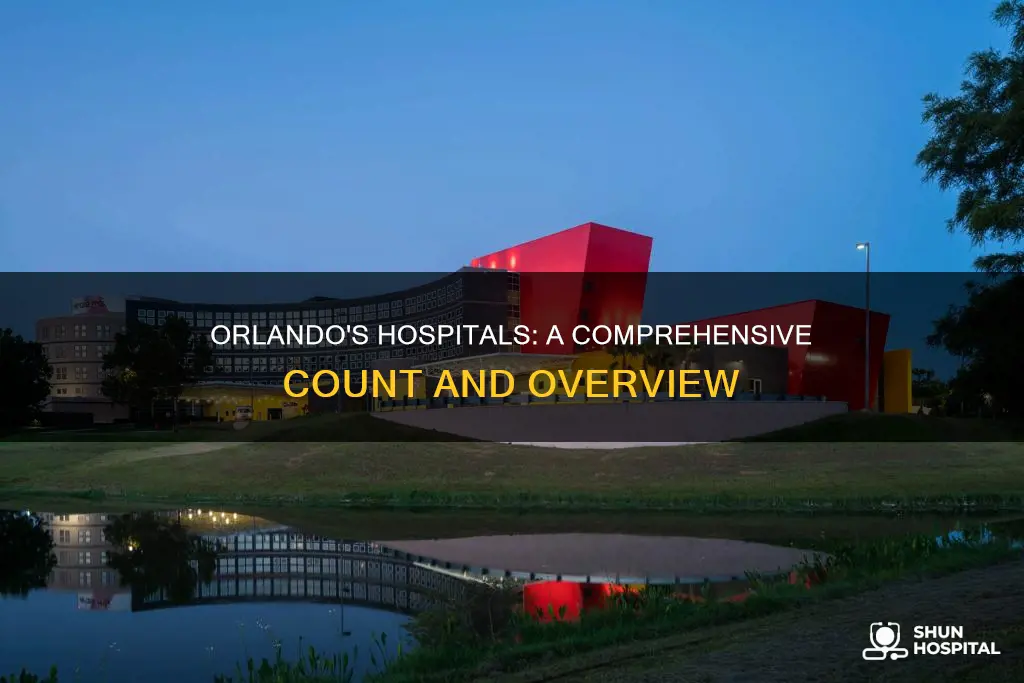 how many hospital are located in orlando