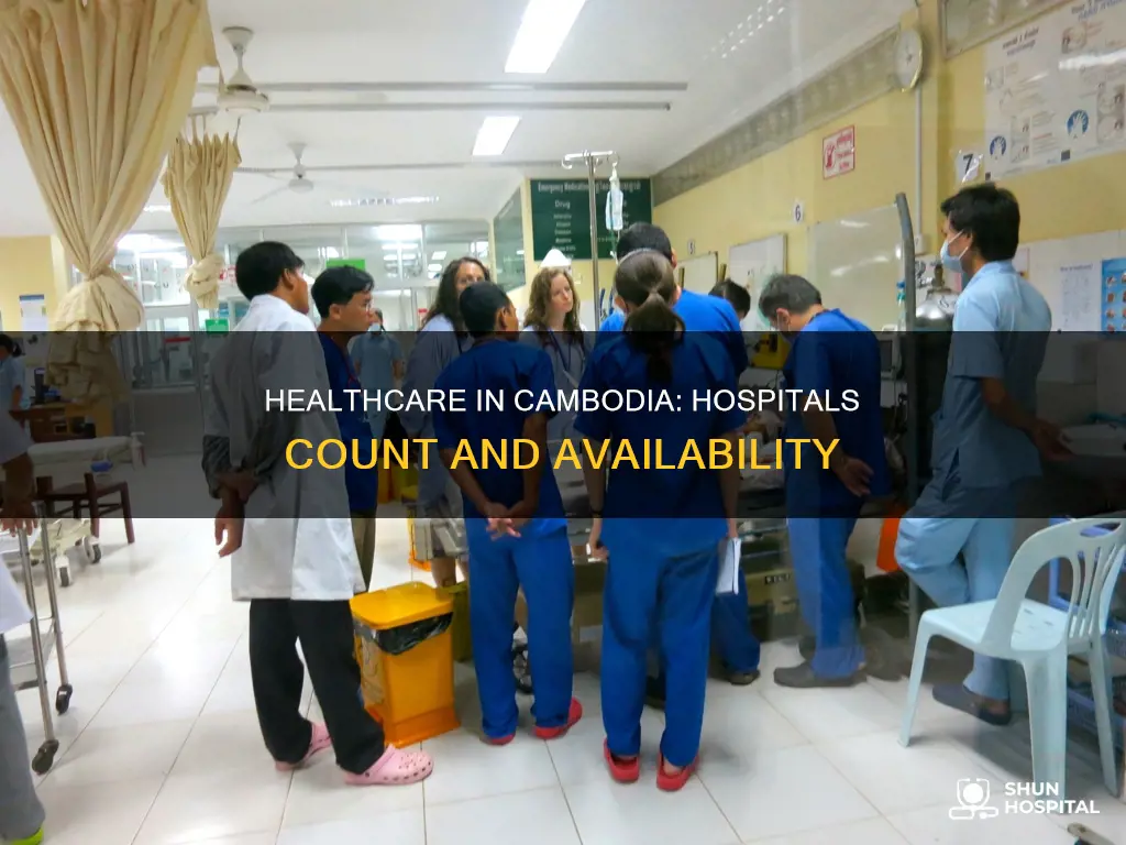 how many hospital are there in cambodia