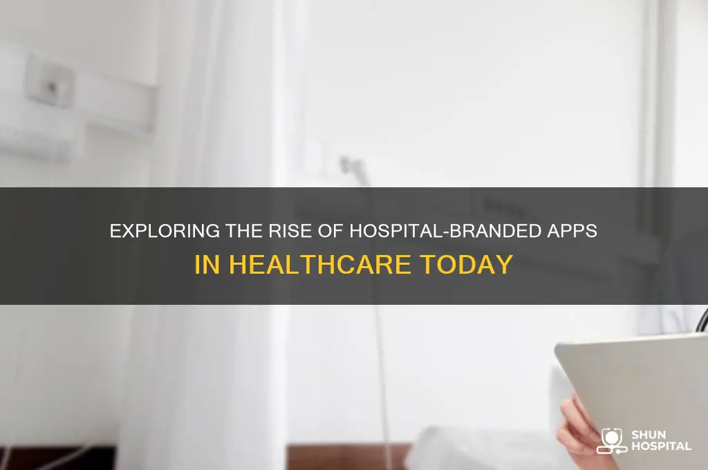 how many hospital branded apps