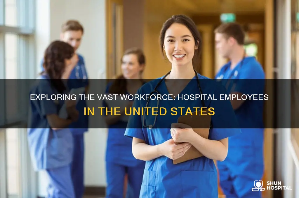 how many hospital employees are there in the us
