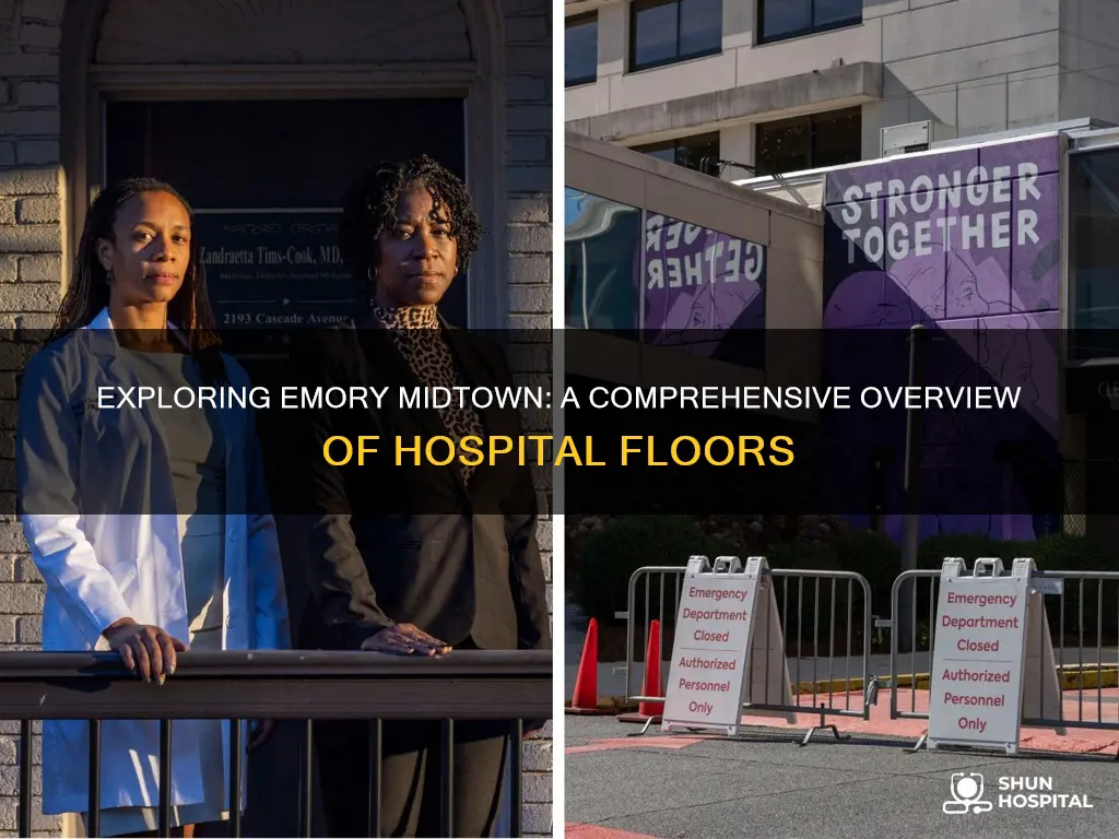 how many hospital floors at emory midtown