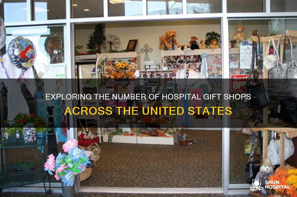 how many hospital gift shops are there in the us