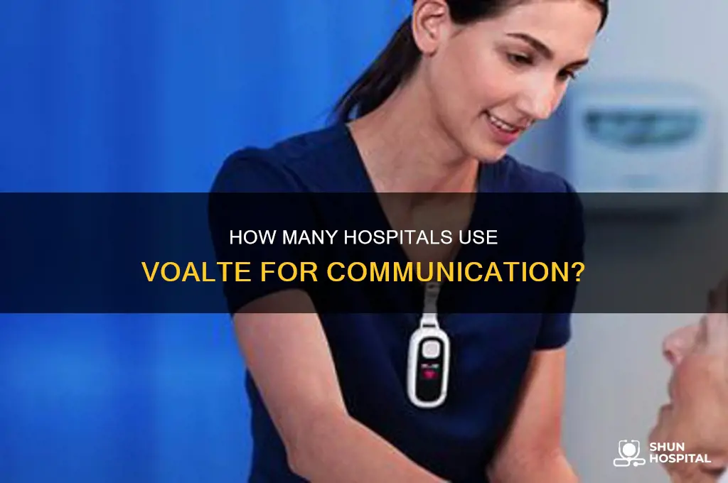 how many hospital have voalte