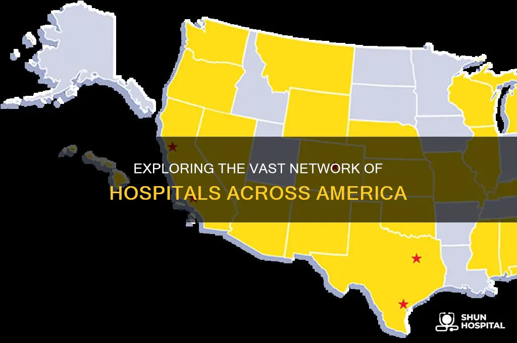 how many hospital in america
