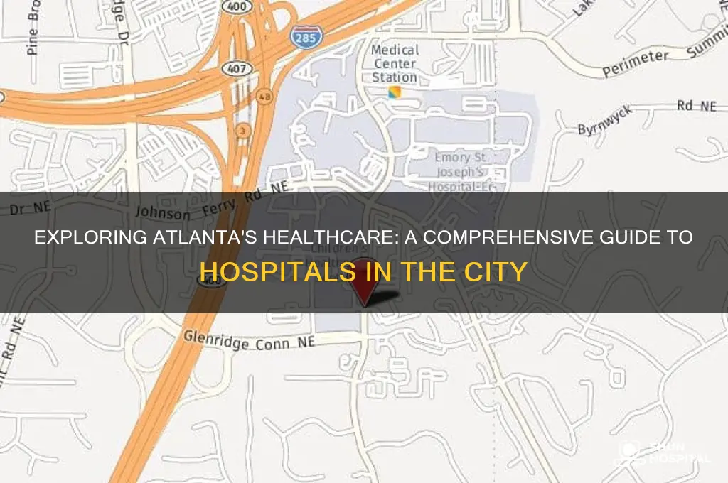 how many hospital in atlanta