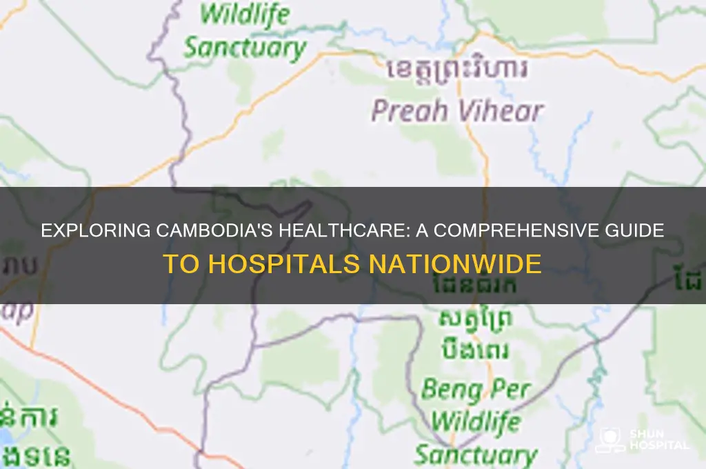 how many hospital in cambodia