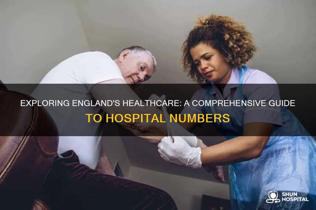 how many hospital in england