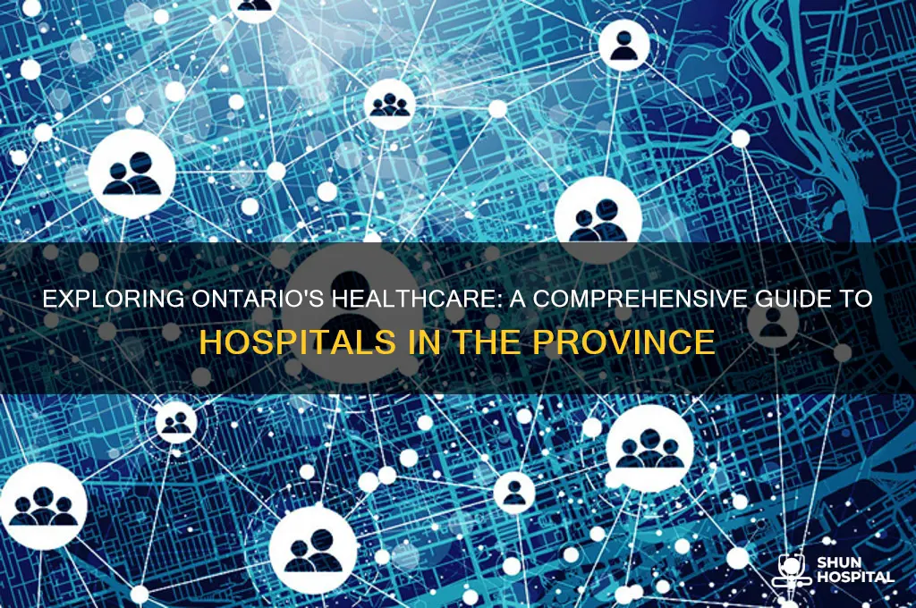 how many hospital in ontario