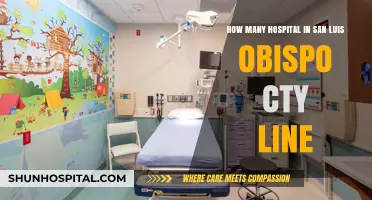 Exploring San Luis Obispo County's Healthcare: Hospital Count and Locations