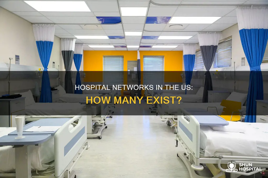 how many hospital networks in the us