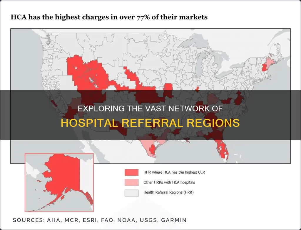 how many hospital referral regions are there