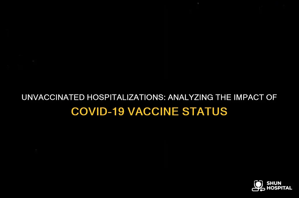 how many hospitalizations are unvaccinated