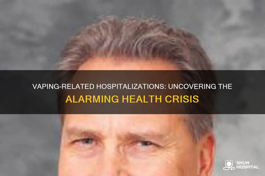 how many hospitalizations from vaping