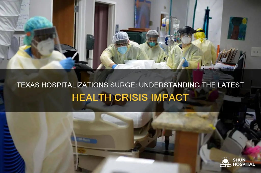 how many hospitalized in texas