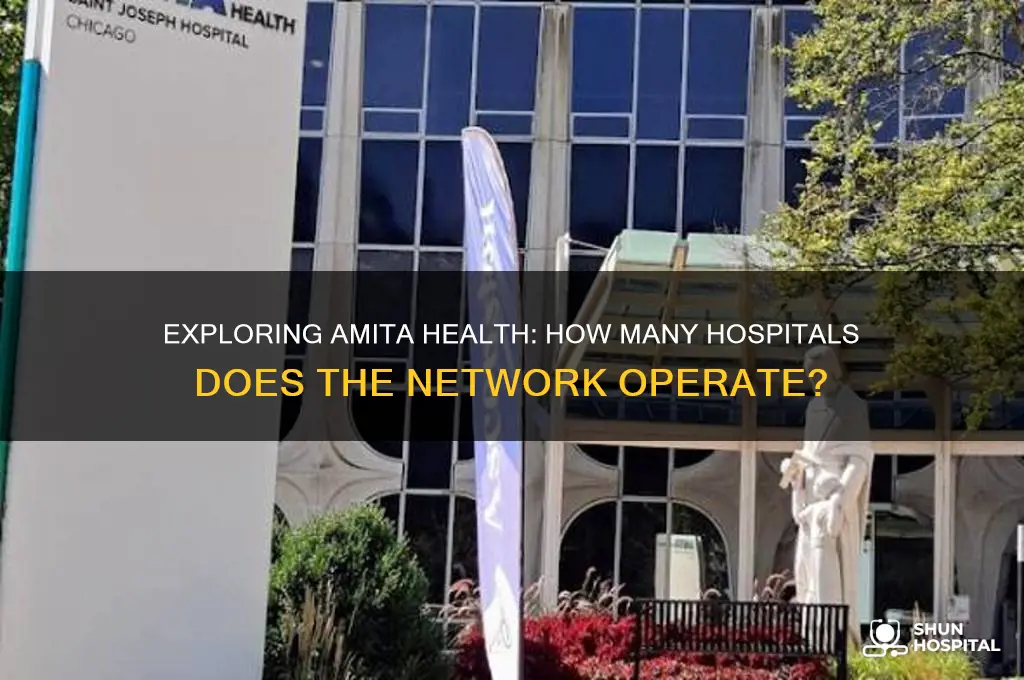 how many hospitals amita