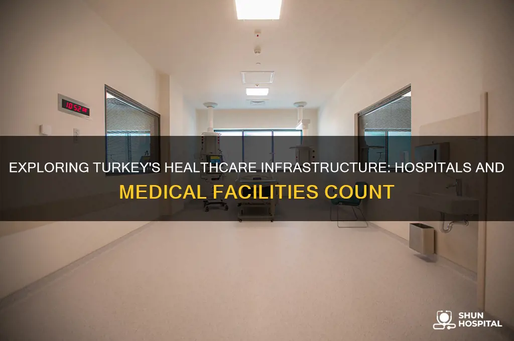 how many hospitals and medical facilities are in turkey