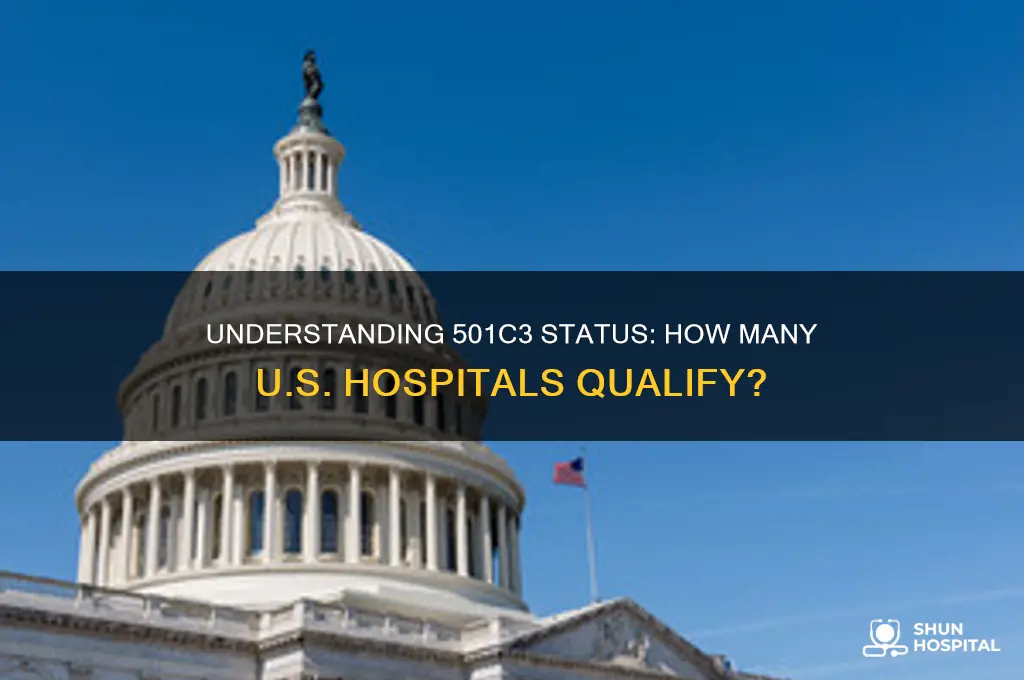how many hospitals are 501c3 in the united states