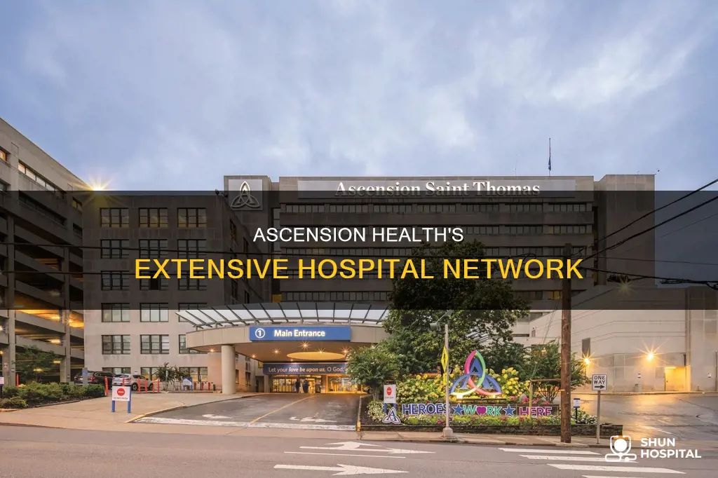 how many hospitals are in ascension health