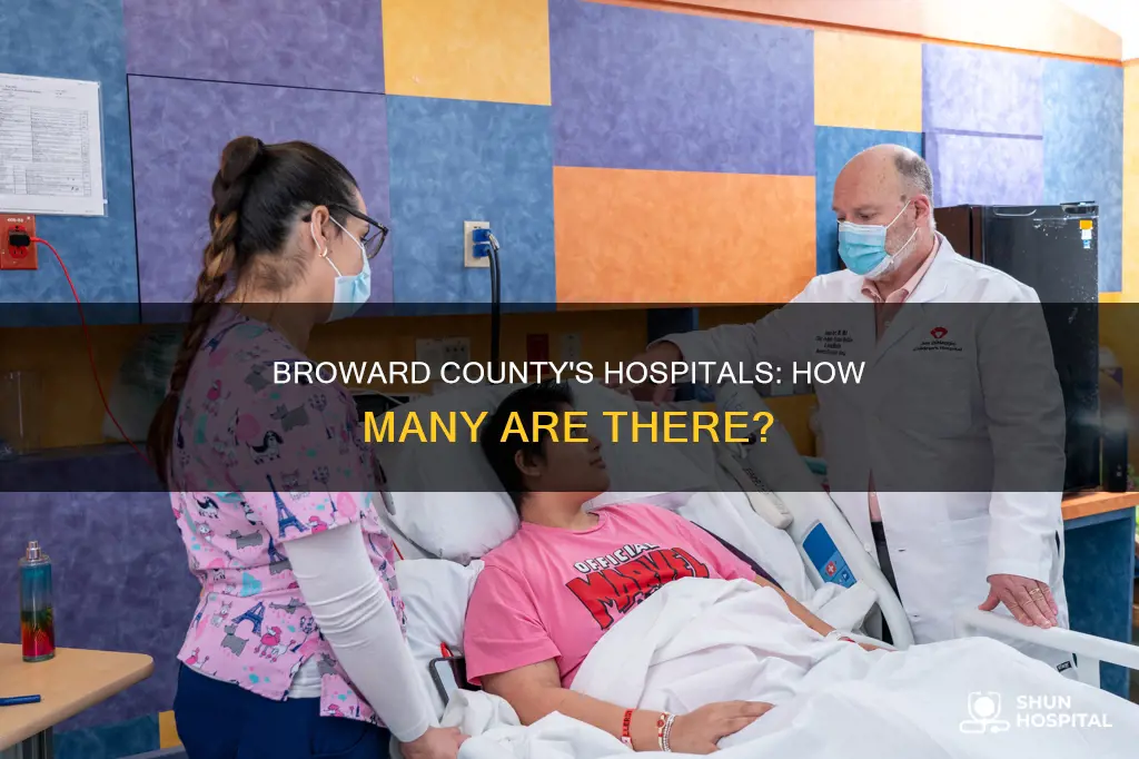 how many hospitals are in broward county