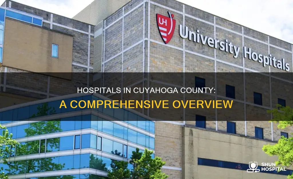 how many hospitals are in cuyahoga county