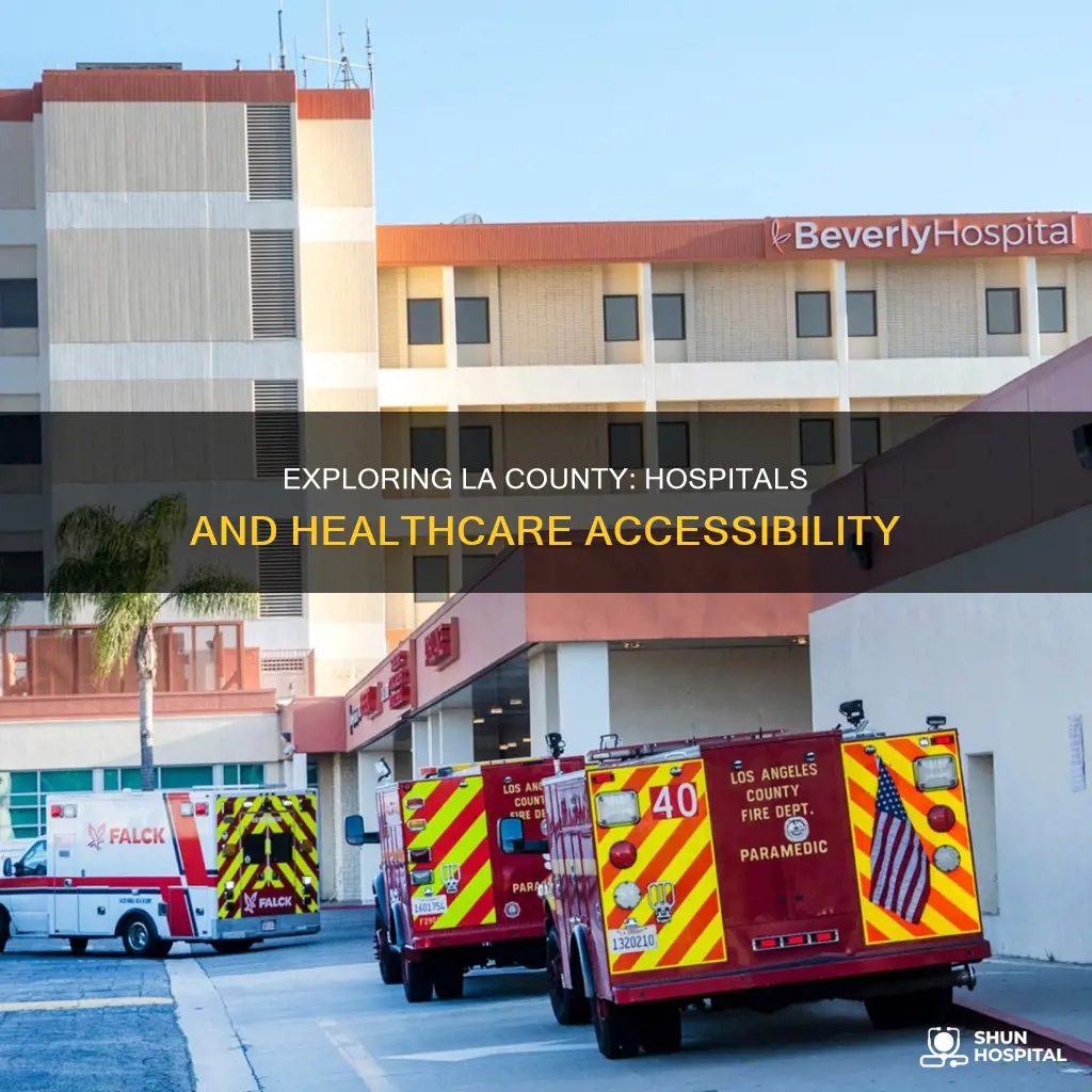 how many hospitals are in la county
