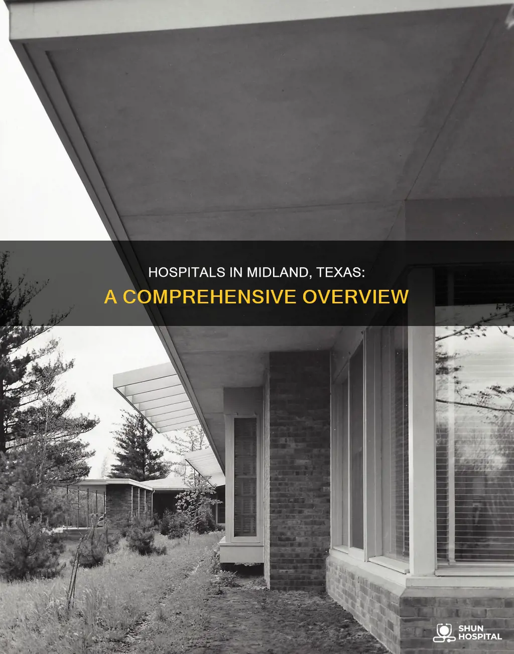 how many hospitals are in midland texas